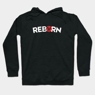 Reborn woth Red AA Symbol Hoodie